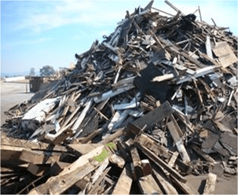 Trasporto rifiuto legna 